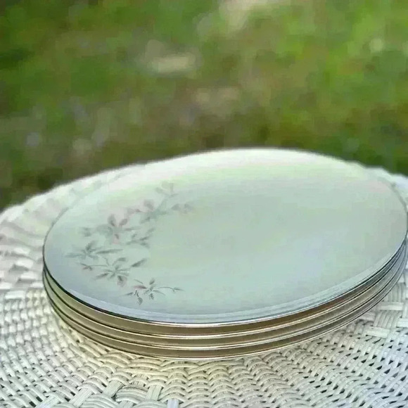 Wyndcrest by Lennox China A-500 made in USA dinner plates. Set of 4. China - Picture 8 of 10